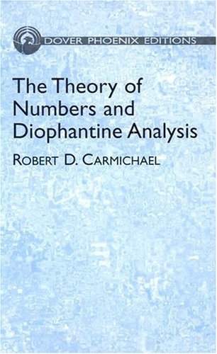 9780486438030: The Theory Of Numbers And Diophantine Analysis: Two Volumes Bound As One