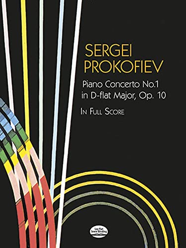 9780486438115: Piano Concerto No. 1 in D-flat Major, Op. 10, in Full Score (Dover Orchestral Music Scores)