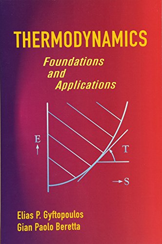 9780486439327: Thermodynamics: Foundations and Applications (Dover Civil and Mechanical Engineering)