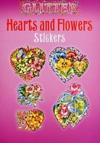 Stock image for Glitter Hearts and Flowers Stickers Format: Paperback for sale by INDOO