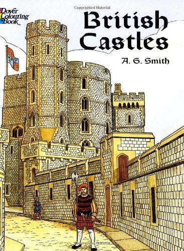 Beispielbild fr British Castles Coloring Book zum Verkauf von WorldofBooks