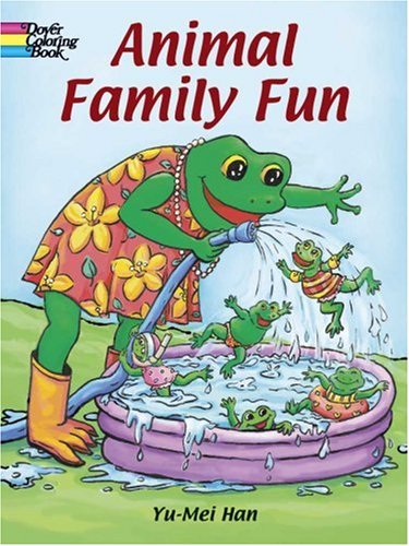 Imagen de archivo de Animal Family Fun Coloring Book (Pictorial Archives) a la venta por Parrot Books