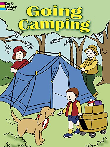 9780486439846: Going Camping (Dover Coloring Books)