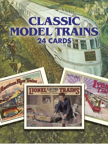 Classic Model Trains 24 (Post) Cards