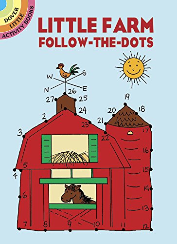 Imagen de archivo de Little Farm Follow-the-Dots (Dover Little Activity Books) a la venta por Gulf Coast Books