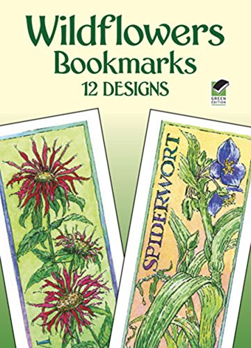 9780486440804: Wildflowers Bookmarks: 12 Designs