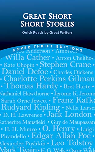 Stock image for Great Short Short Stories: Quick Reads by Great Writers (Dover Thrift Editions: Short Stories) for sale by Orion Tech