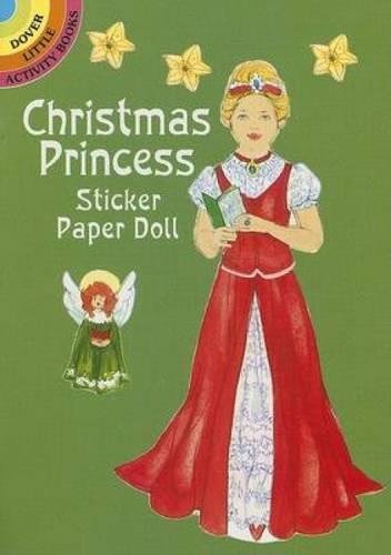 9780486441054: Christmas Princess Sticker Paper Doll (Dover Little Activity Books Paper Dolls)
