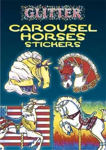 Stock image for Glitter Carousel Horses Stickers for sale by Treasured Reads etc.