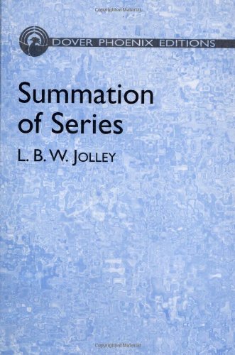 9780486441603: Summation of Series (Dover Phoenix Editions)