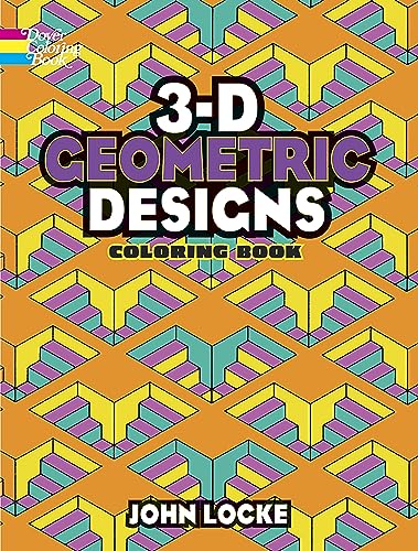 9780486443140: 3-D Geometric Designs (Dover Design Coloring Books)