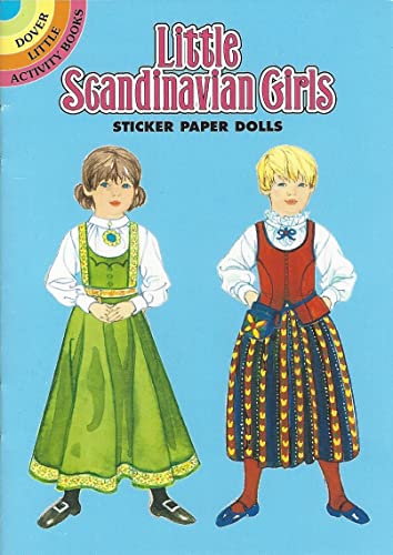 Stock image for Little Scandinavian Girls Sticker Paper Dolls for sale by Better World Books: West