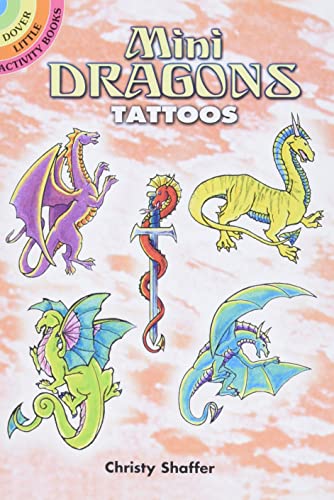 Beispielbild fr Mini Dragons Tattoos (Dover Little Activity Books: Fantasy) zum Verkauf von GF Books, Inc.