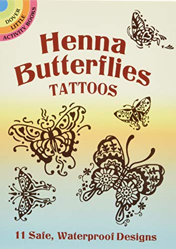 Stock image for Henna Butterflies Tattoos (Dover Little Activity Books: Insects) for sale by GF Books, Inc.