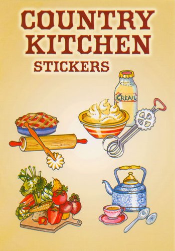 9780486444826: Country Kitchen Stickers