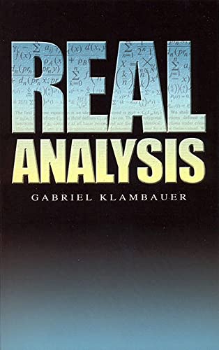 9780486445243: Real Analysis (Dover Books on Mathematics)