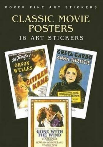 9780486445427: Classic Movie Posters: 16 Art Stickers