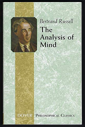 Beispielbild fr The Analysis of Mind (Dover Philosophical Classics) zum Verkauf von HPB Inc.