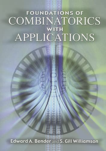 Foundations of Combinatorics With Applications - Williamson, S Gill