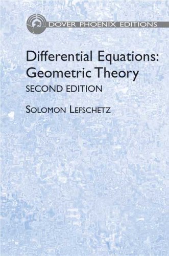 Beispielbild fr Differential Equations: Geometric Theory (Phoenix Edition) 2nd Edition zum Verkauf von HPB-Red