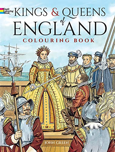 9780486446660: Kings and Queens of England Coloring Book (Dover History Coloring Book)