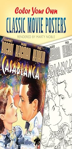 9780486448121: Color Your Own Classic Movie Posters
