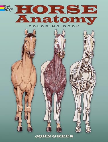9780486448138: Horse Anatomy Coloring Book (Dover Nature ...