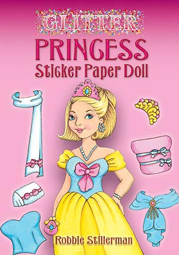 9780486448282: Glitter Princess Sticker Paper Doll (Dover Little Activity Books Paper Dolls)