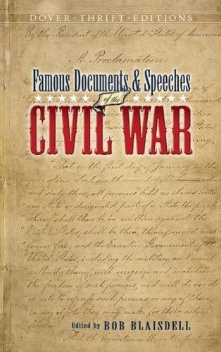 Beispielbild fr Famous Civil War Documents and Speeches zum Verkauf von Better World Books