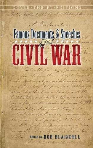 Imagen de archivo de Famous Civil War Documents and Speeches a la venta por Better World Books