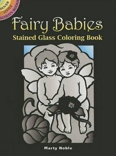 FAIRY BABIES STAINED GLASS COLORING BOOK