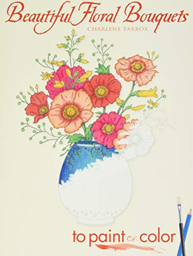 Beispielbild fr Beautiful Floral Bouquets: To Paint or Color zum Verkauf von Buchpark