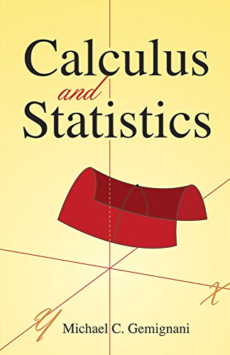 Stock image for Calculus and Statistics (Dover Books on Mathematics) for sale by ZBK Books