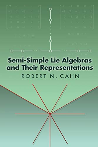 Imagen de archivo de Semi-Simple Lie Algebras and Their Representations (Dover Books on Mathematics) a la venta por Reliant Bookstore