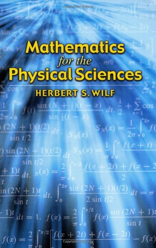 Beispielbild fr Mathematics for the Physical Sciences zum Verkauf von Better World Books