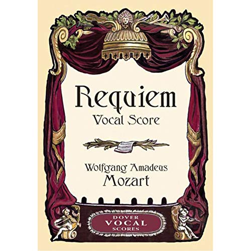 9780486450438: W.a. mozart: requiem k.626 (vocal score) chant