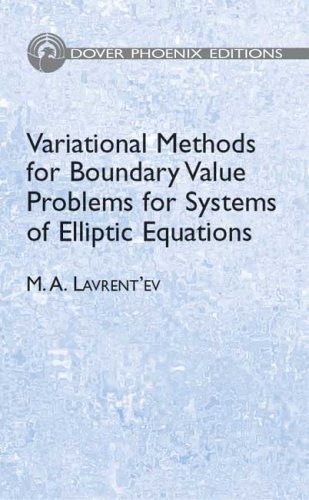 9780486450780: Variational Methods for Boundary Value Problems For Systems of Elliptic Equations