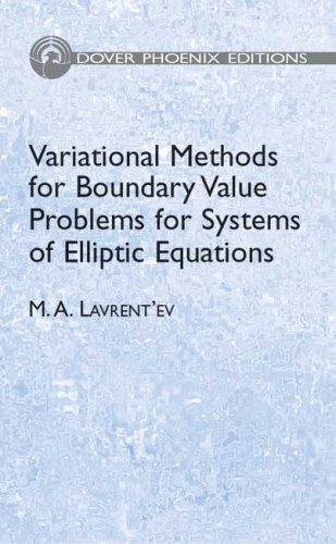 Stock image for Variational Methods for Boundary Value Problems for Systems of Elliptic Equations (Phoenix Edition). for sale by J. HOOD, BOOKSELLERS,    ABAA/ILAB