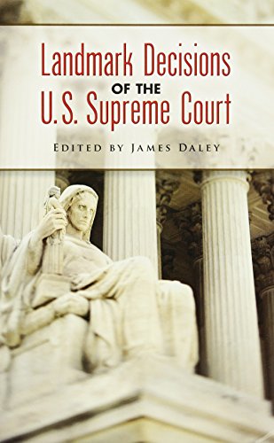 Beispielbild fr Landmark Decisions of the U.S. Supreme Court zum Verkauf von HPB-Emerald