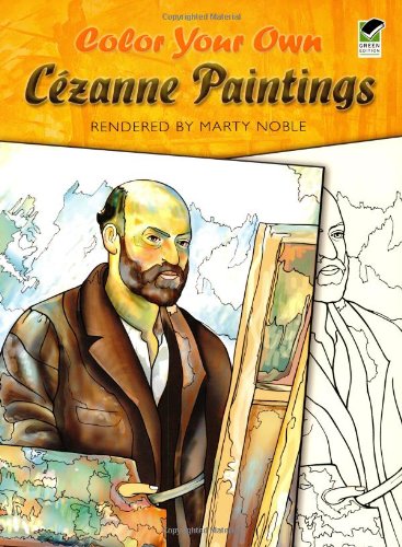 9780486451664: Color Your Own Cezanne Paintings (Dover Art Coloring Book)