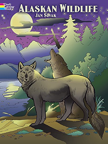 9780486452210: Alaskan Wildlife Coloring Book