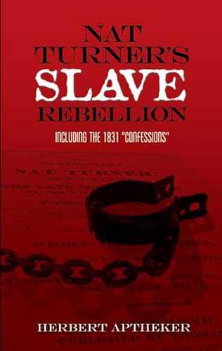 Beispielbild fr Nat Turner's Slave Rebellion zum Verkauf von Blackwell's