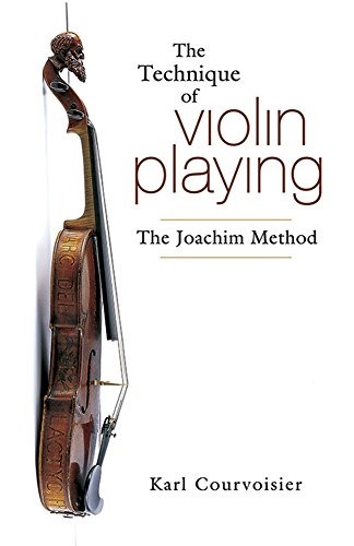 Imagen de archivo de The Technique of Violin Playing : The Joachim Method a la venta por Better World Books
