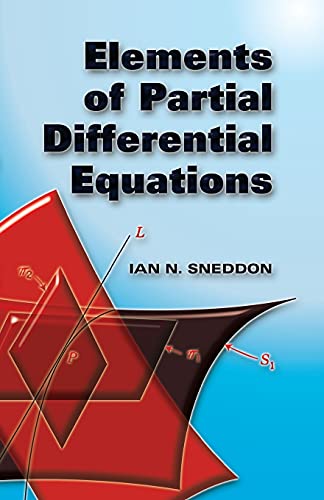 9780486452975: Elements of Partial Differential Equations (Dover Books on MaTHEMA 1.4tics)