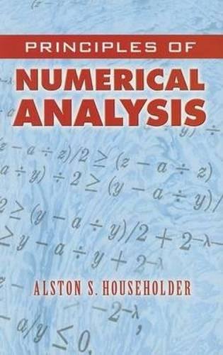 9780486453125: Principles of Numerical Analysis (Dover Books on Mathematics)