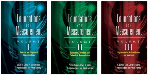 Foundations of Measurement (9780486453873) by Krantz, David H.; Luce, R. Duncan; Suppes, Patrick; Tversky, Amos