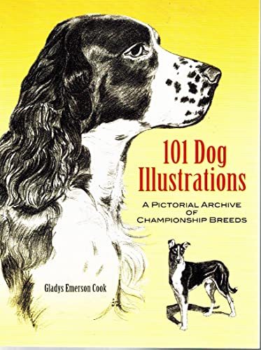 Beispielbild fr 101 Dog Illustrations: A Pictorial Archive of Championship Breeds zum Verkauf von Hawking Books