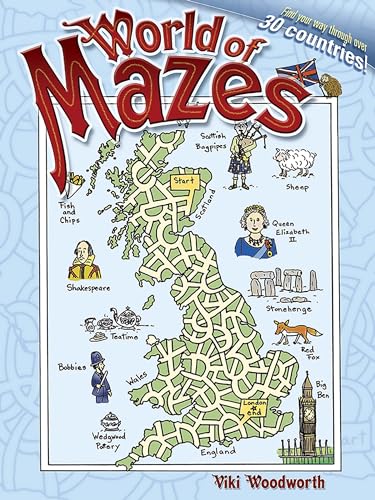 World of Mazes (Dover Kids Activity Books) (9780486456409) by Woodworth, Viki