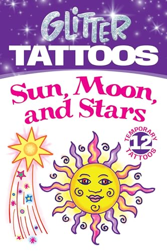 Imagen de archivo de Glitter Tattoos Sun, Moon, Stars Format: Paperback a la venta por INDOO