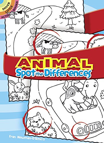 Stock image for Animal Spot-the-Differences (Dover Little Activity Books) for sale by Wonder Book